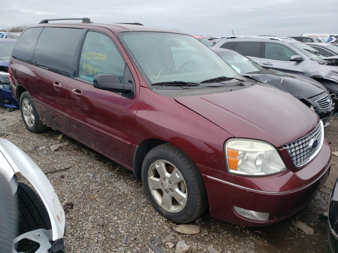 FORD FREESTAR S 2007 with VIN 2FMZA52257BA13671 - Photo from auction