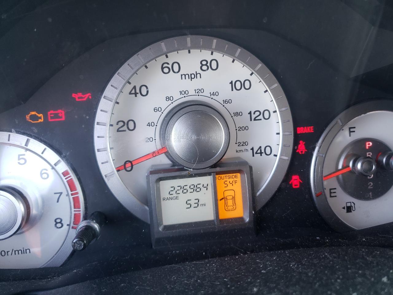 Photo 8 from auction – 2011 HONDA PILOT EXL with VIN 5FNYF4H57BB007248