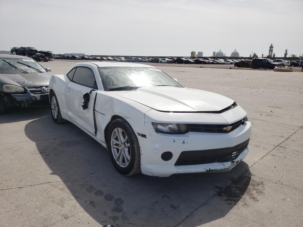 CHEVROLET CAMARO LS 2015 with VIN 2G1FA1E3XF9302662 - Photo from auction