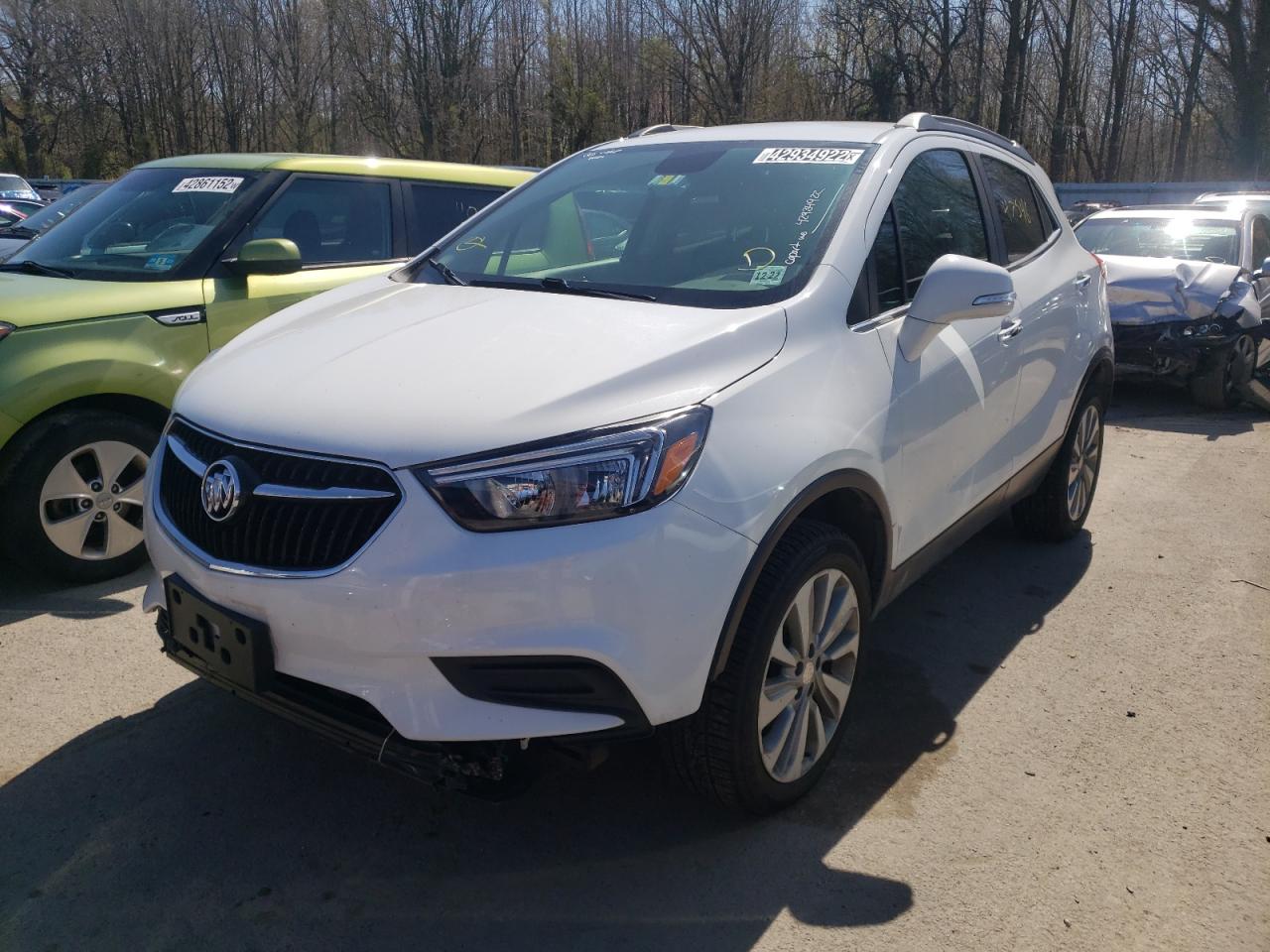 Photo 2 from auction – 2018 BUICK ENCORE PRE with VIN KL4CJESB6JB534559