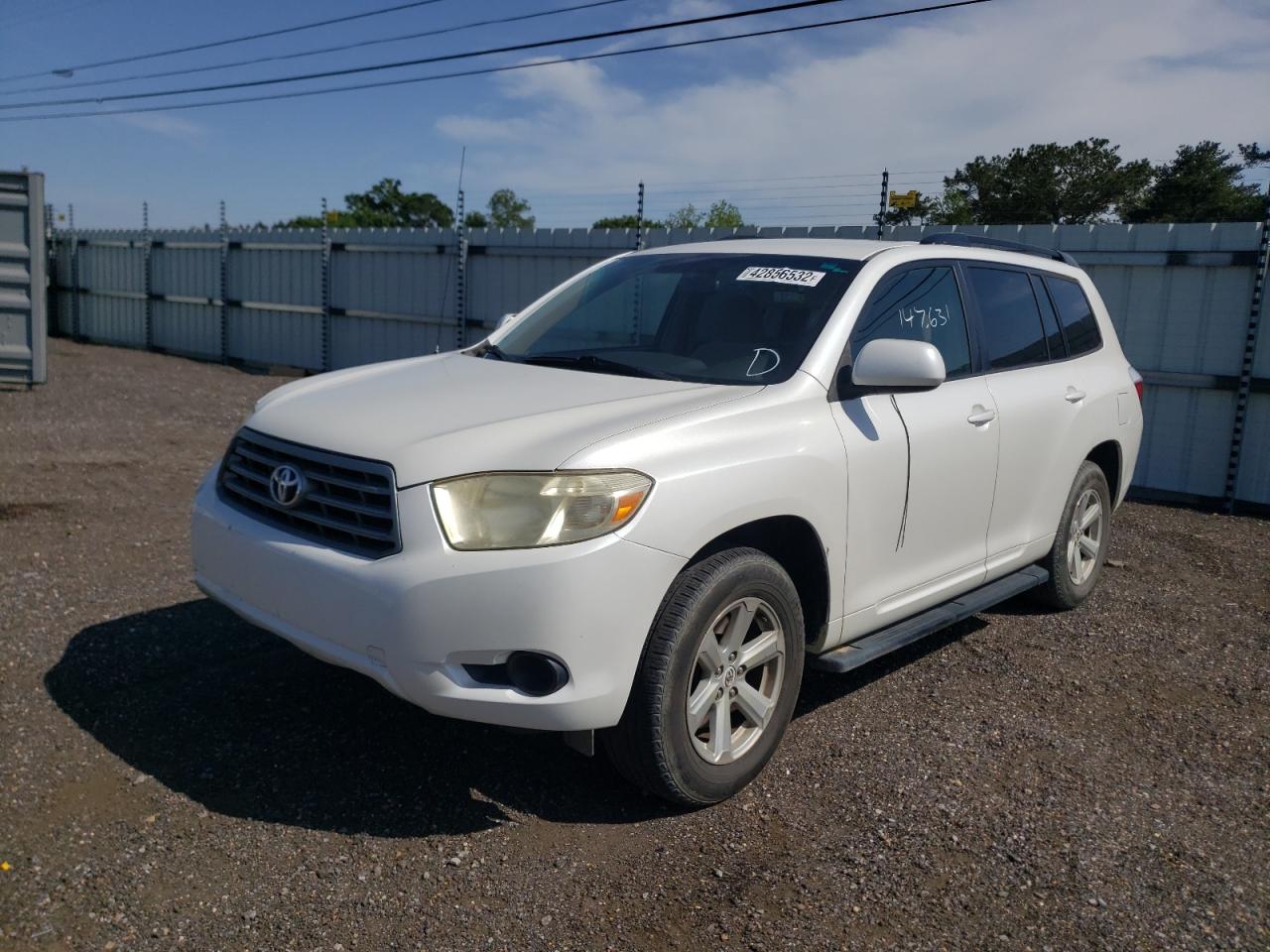 Photo 2 from auction – 2008 TOYOTA HIGHLANDER with VIN JTEDS41A382012830