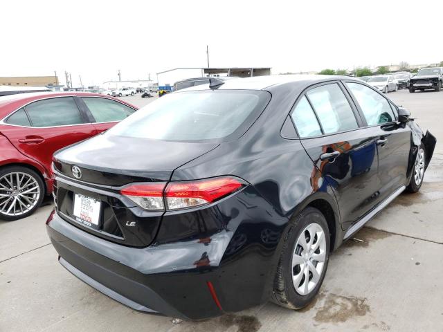 Photo 4 from auction – 2021 TOYOTA COROLLA LE with VIN 5YFEPMAE6MP172970
