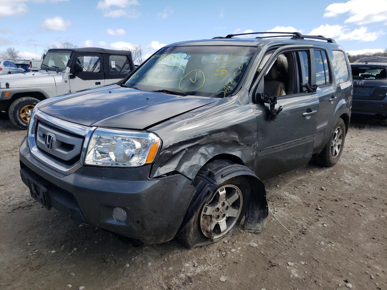 Photo 2 from auction – 2009 HONDA PILOT TOUR with VIN 5FNYF38999B002916