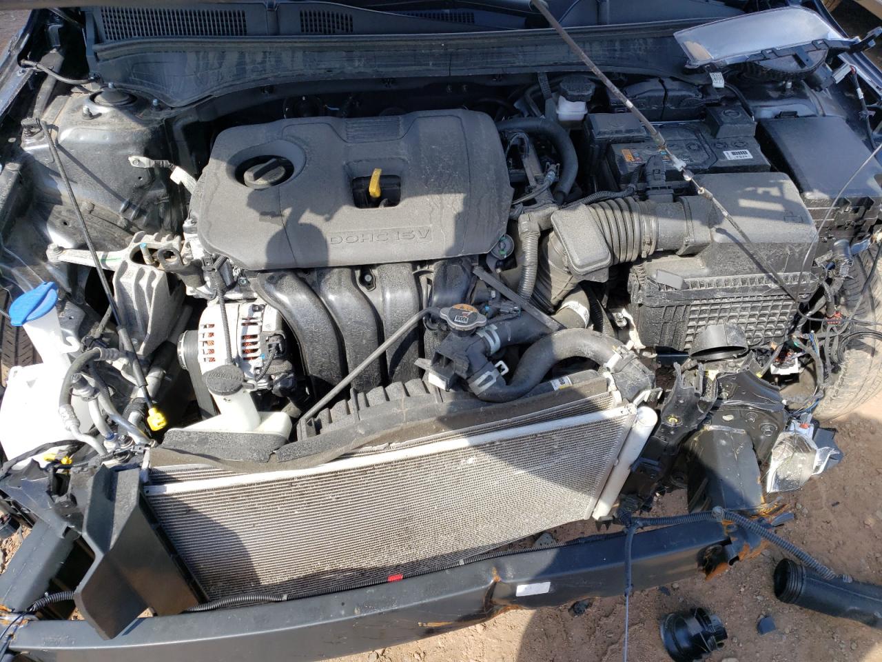 Photo 7 from auction – 2021 KIA FORTE FE with VIN 3KPF24AD4ME337877