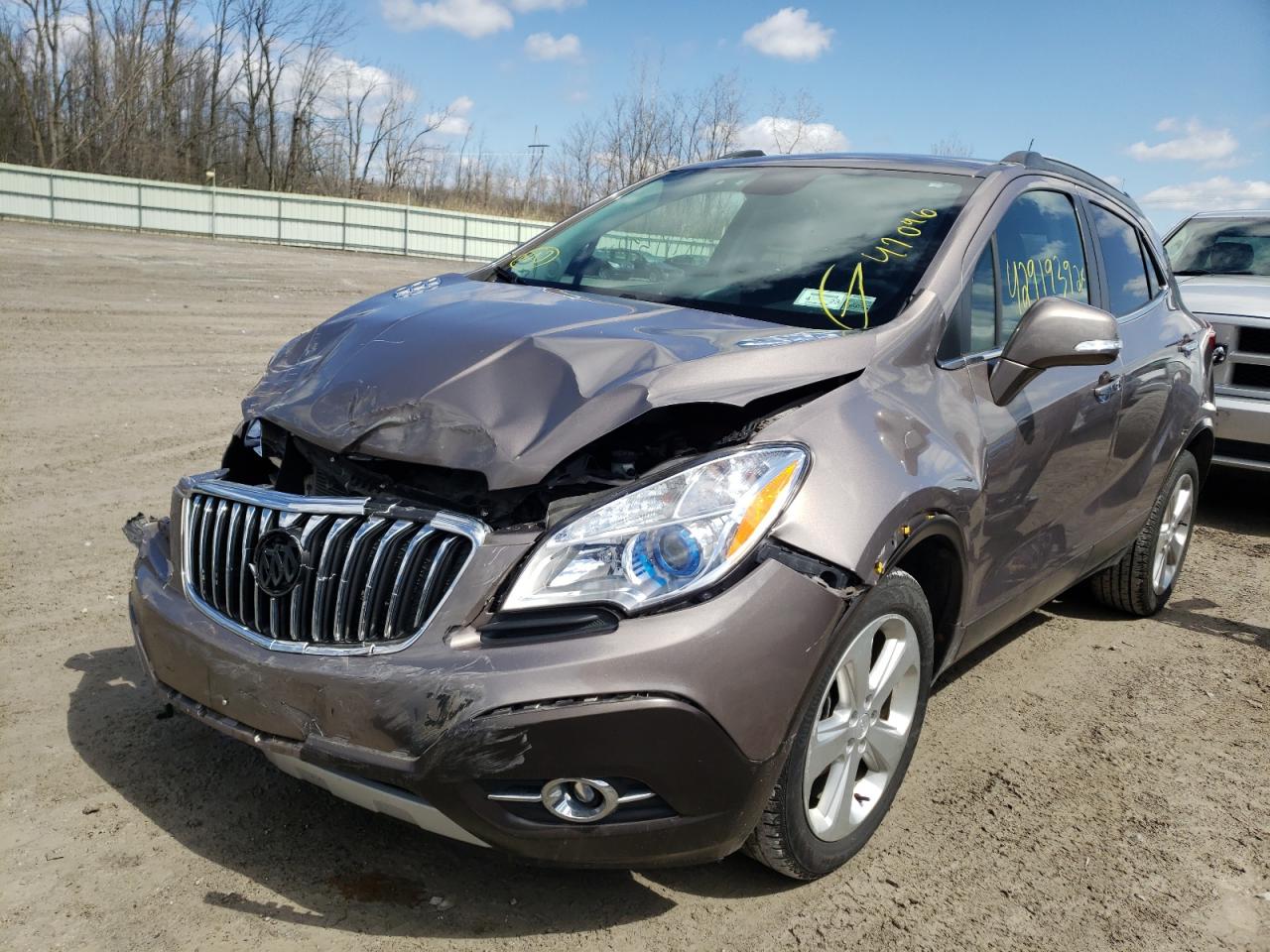 Photo 2 from auction – 2015 BUICK ENCORE CON with VIN KL4CJFSB8FB182453
