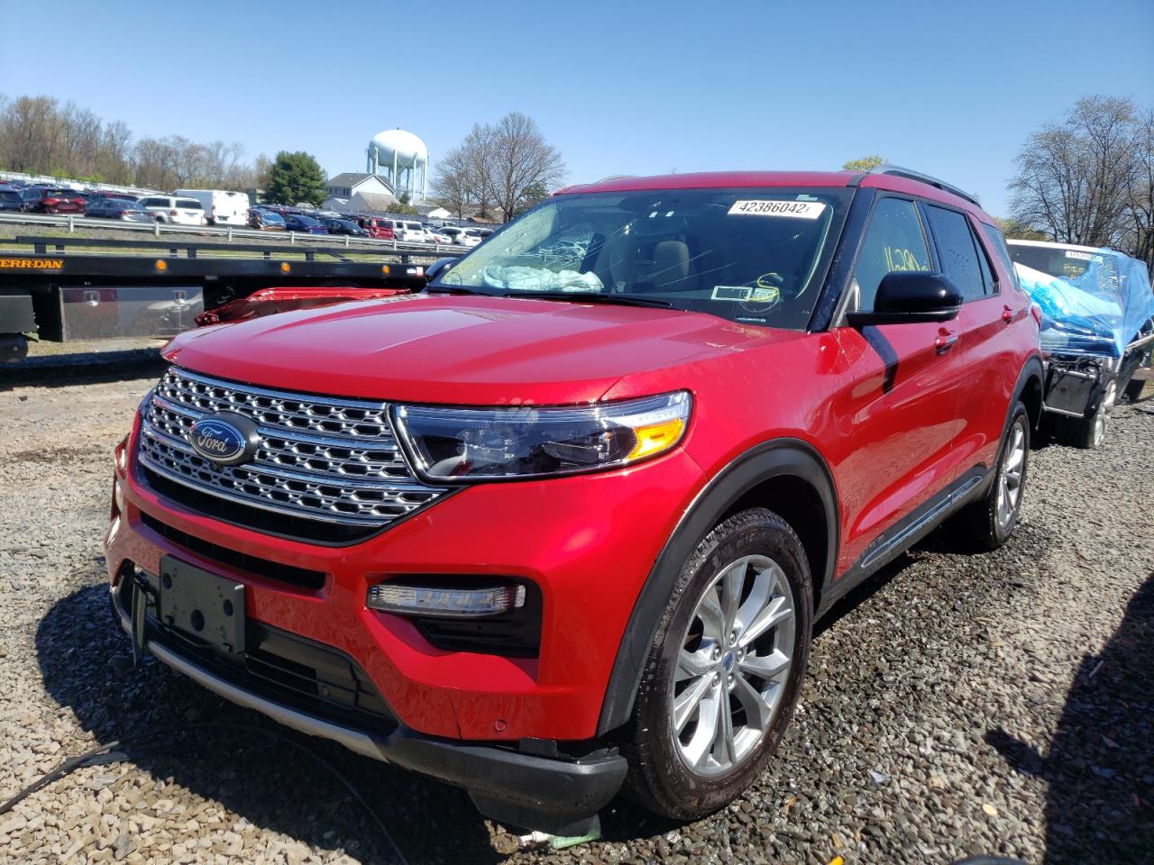 Photo 2 from auction – 2021 FORD EXPLORER L with VIN 1FMSK8FHXMGA90717