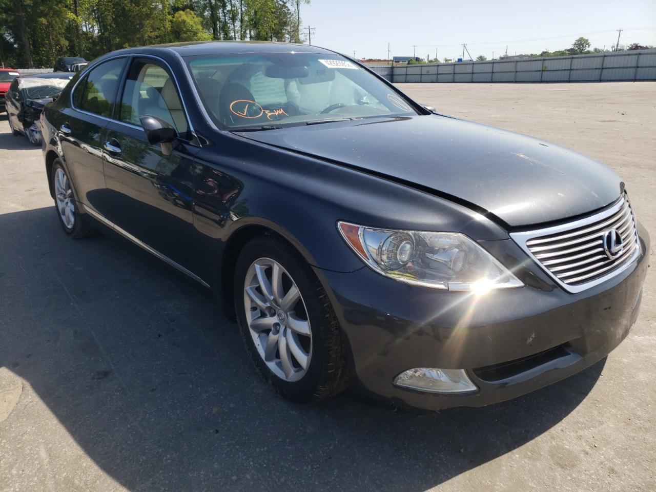 LEXUS LS 460 2007 with VIN JTHBL46F275015579 - Photo from auction