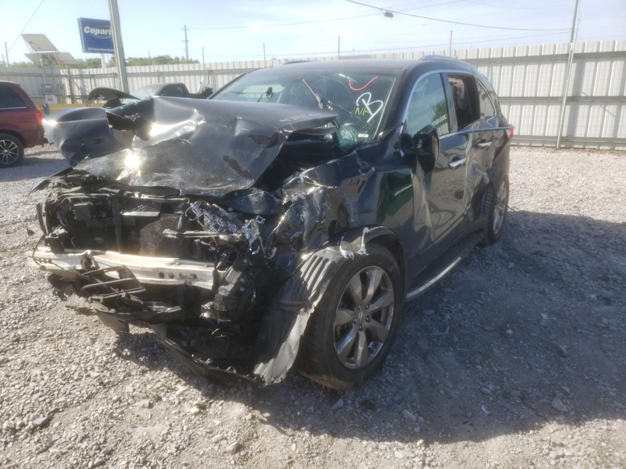 Photo 2 from auction – 2015 ACURA MDX ADVANC with VIN 5FRYD3H82FB013473