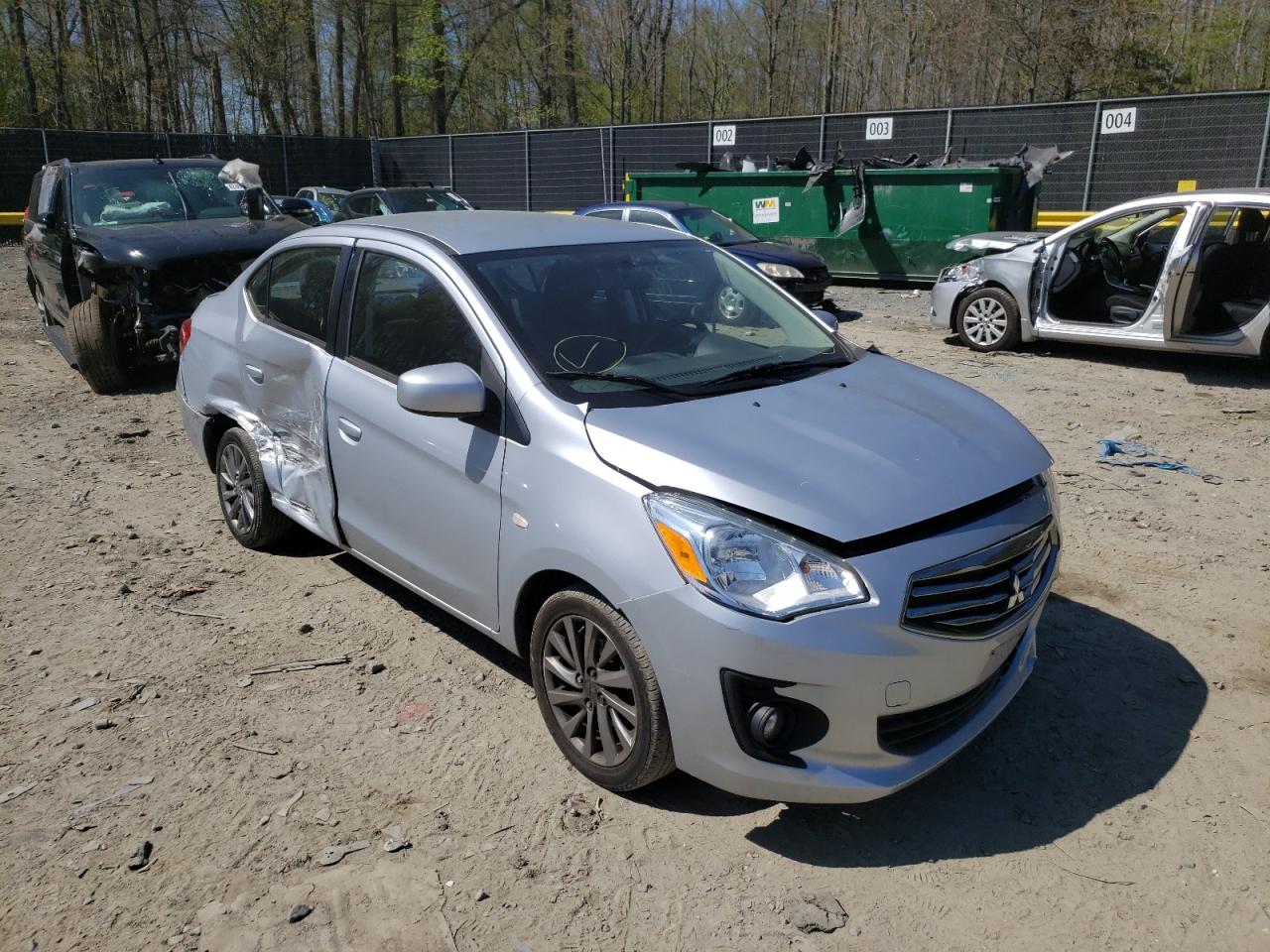 MITSUBISHI MIRAGE G4 2018 with VIN ML32F3FJ7JHF04286 - Photo from auction