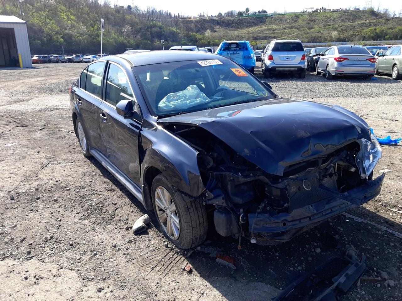 SUBARU LEGACY 2.5 2012 with VIN 4S3BMBG61C3017346 - Photo from auction