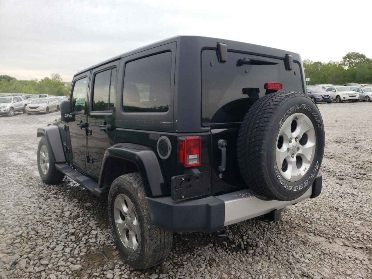 Photo 3 from auction – 2015 JEEP WRANGLER U with VIN 1C4BJWEG0FL684375