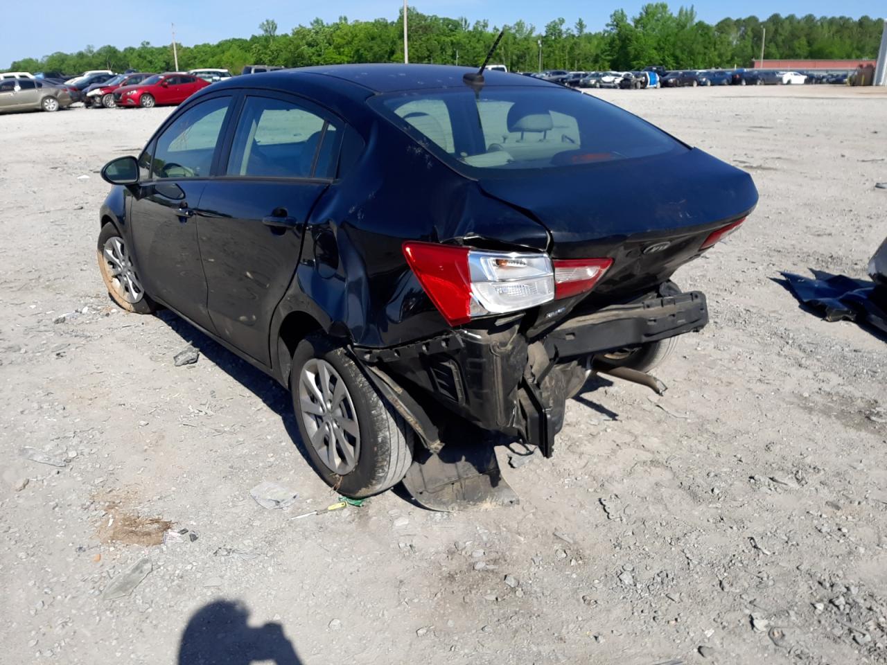 Photo 3 from auction – 2014 KIA RIO LX with VIN KNADM4A30E6402964