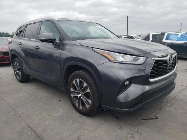 TOYOTA HIGHLANDER 2020 with VIN 5TDGZRAH4LS005636 - Photo from auction