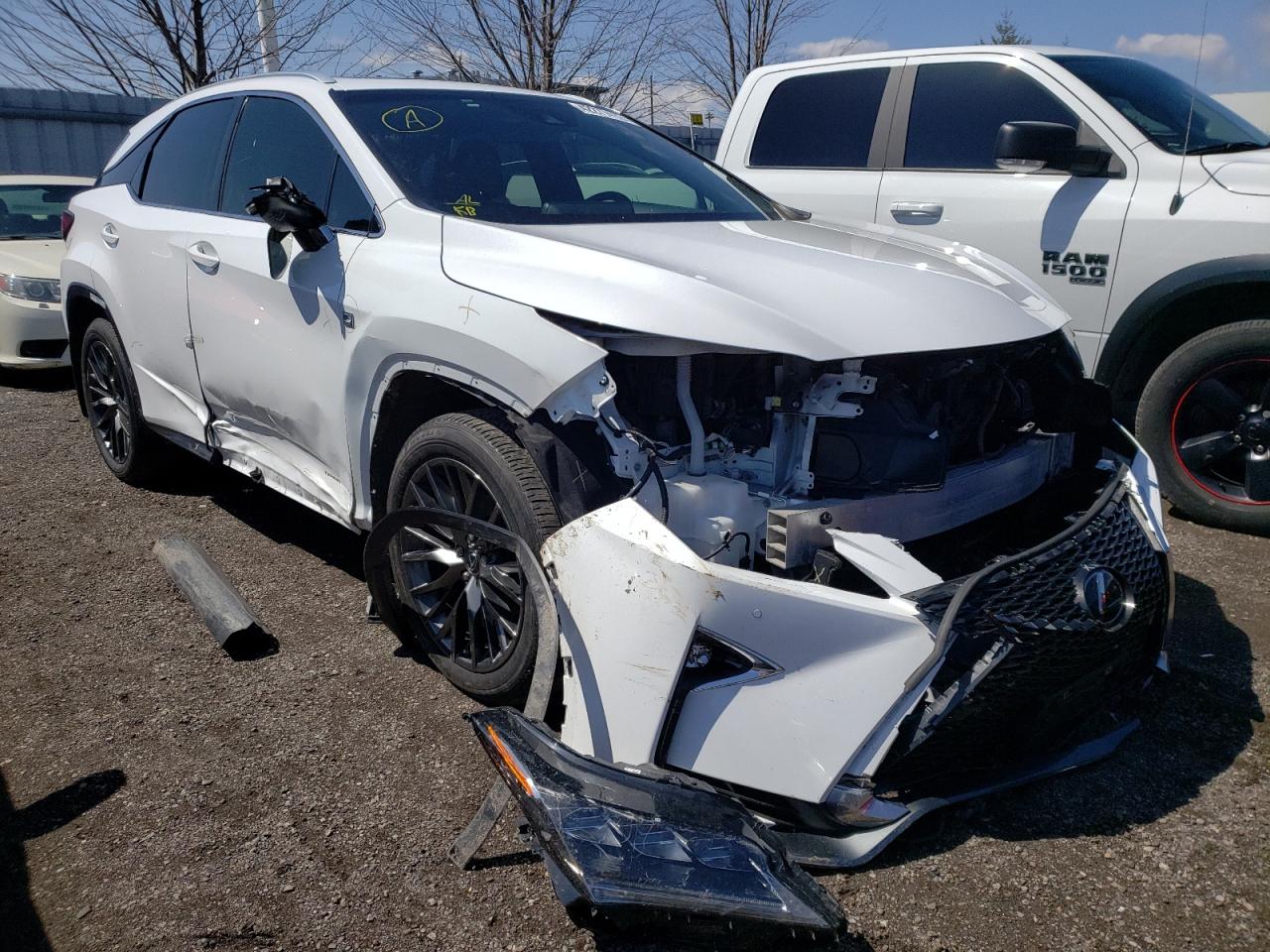 LEXUS RX 350 BAS 2017 with VIN 2T2BZMCA2HC078254 - Photo from auction