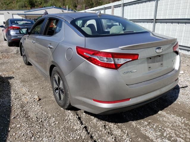 Photo 3 from auction – 2012 KIA OPTIMA HYB with VIN KNAGM4AD5C5028246