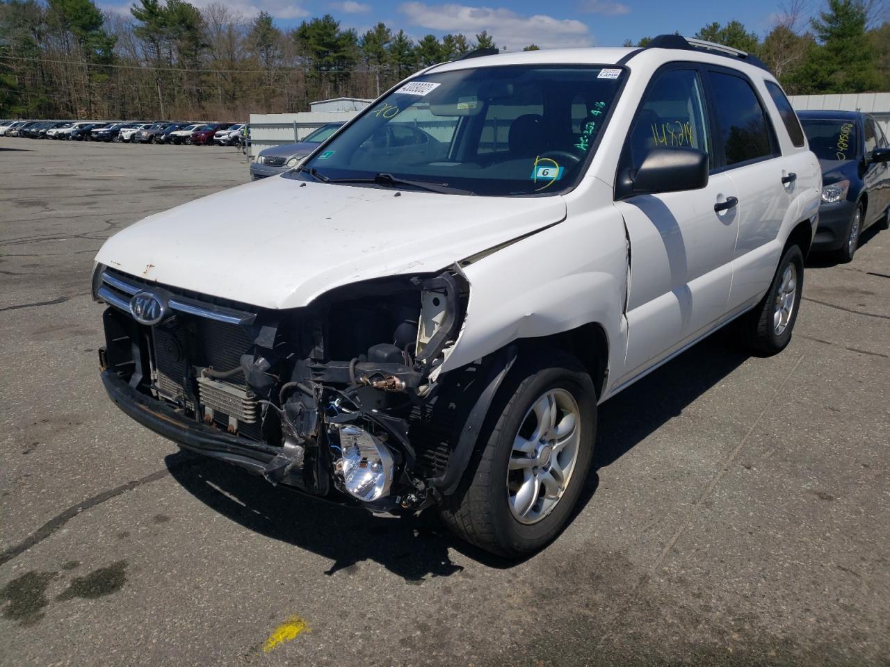 Photo 2 from auction – 2008 KIA SPORTAGE E with VIN KNDJE723987489829