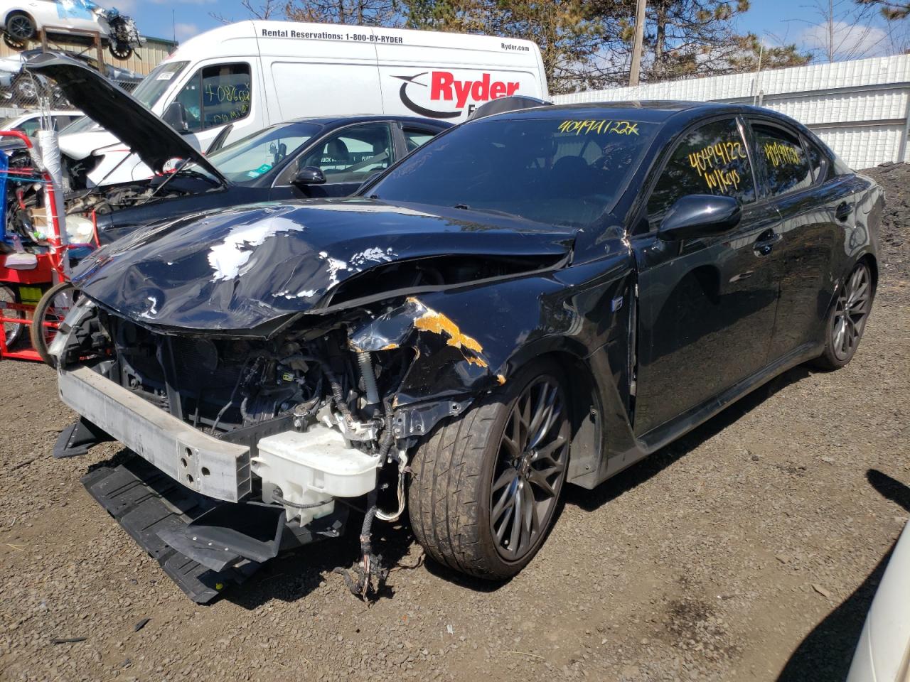 Photo 2 from auction – 2010 LEXUS IS F with VIN JTHBP5C23A5006876