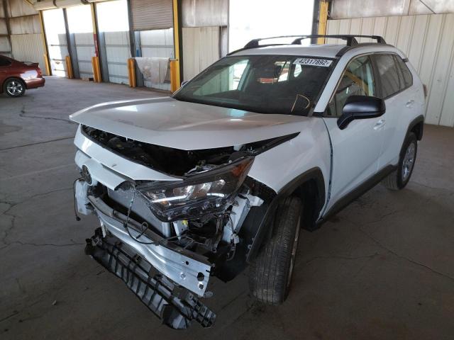 Photo 2 from auction – 2021 TOYOTA RAV4 LE with VIN 2T3H1RFV1MC162262
