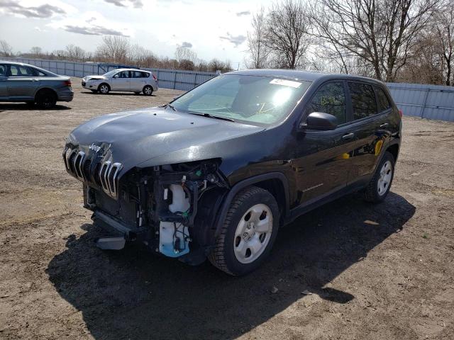 Photo 2 from auction – 2016 JEEP CHEROKEE S with VIN 1C4PJLAB7GW170893