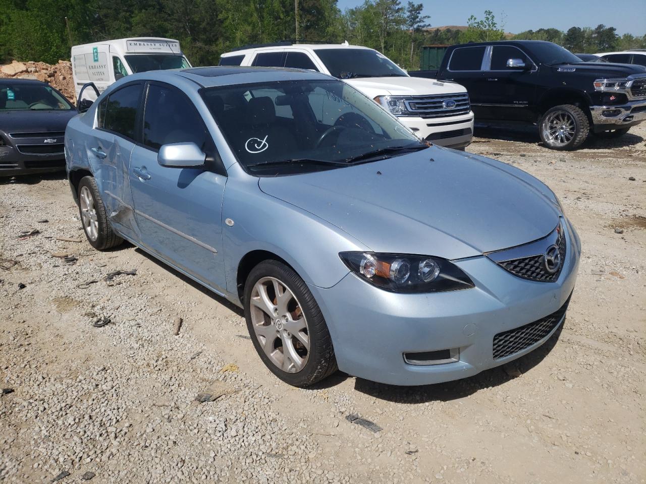 MAZDA 3 I 2008 with VIN JM1BK12F681812144 - Photo from auction