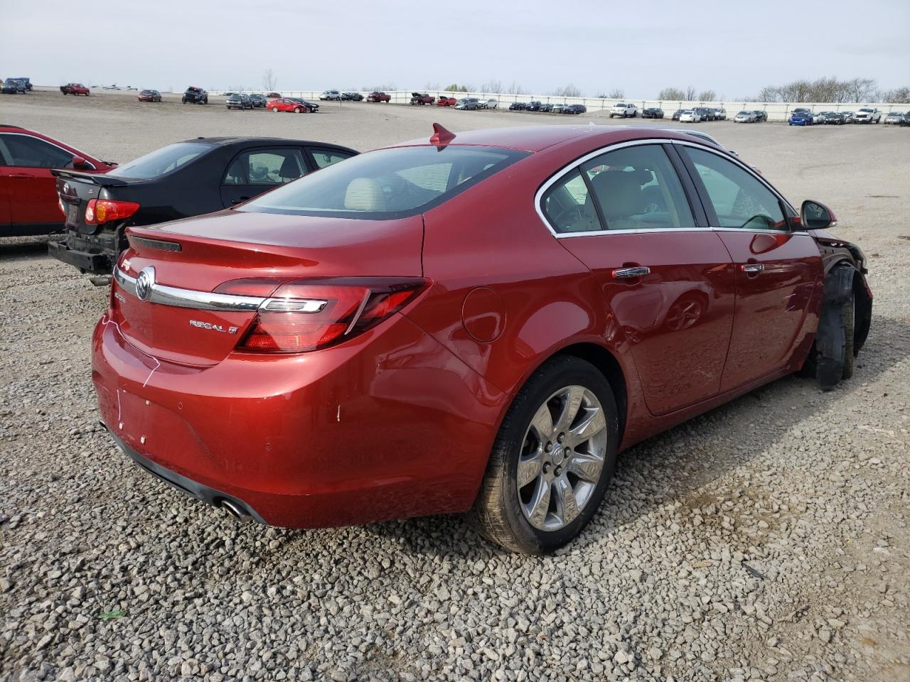 Photo 4 from auction – 2014 BUICK REGAL PREM with VIN 2G4GN5EX4E9238655