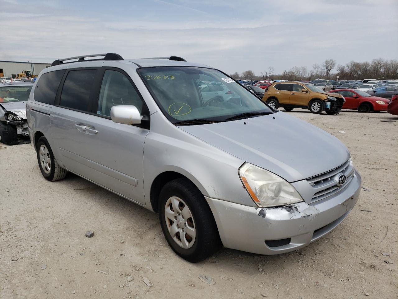 KIA SEDONA EX 2008 with VIN KNDMB233086206313 - Photo from auction