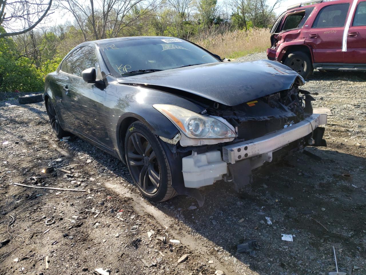 INFINITI G37 BASE 2008 with VIN JNKCV64E78M127130 - Photo from auction