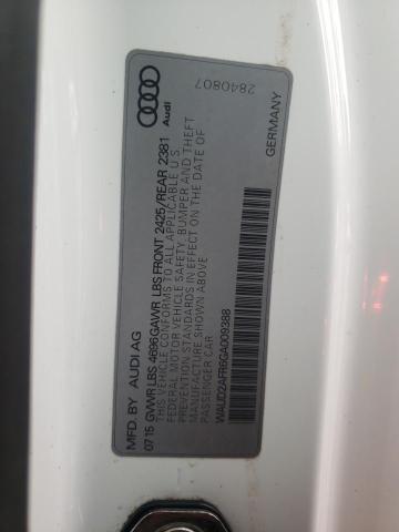 Photo 10 from auction – 2016 AUDI A5 PREMIUM with VIN WAUD2AFR6GA009388