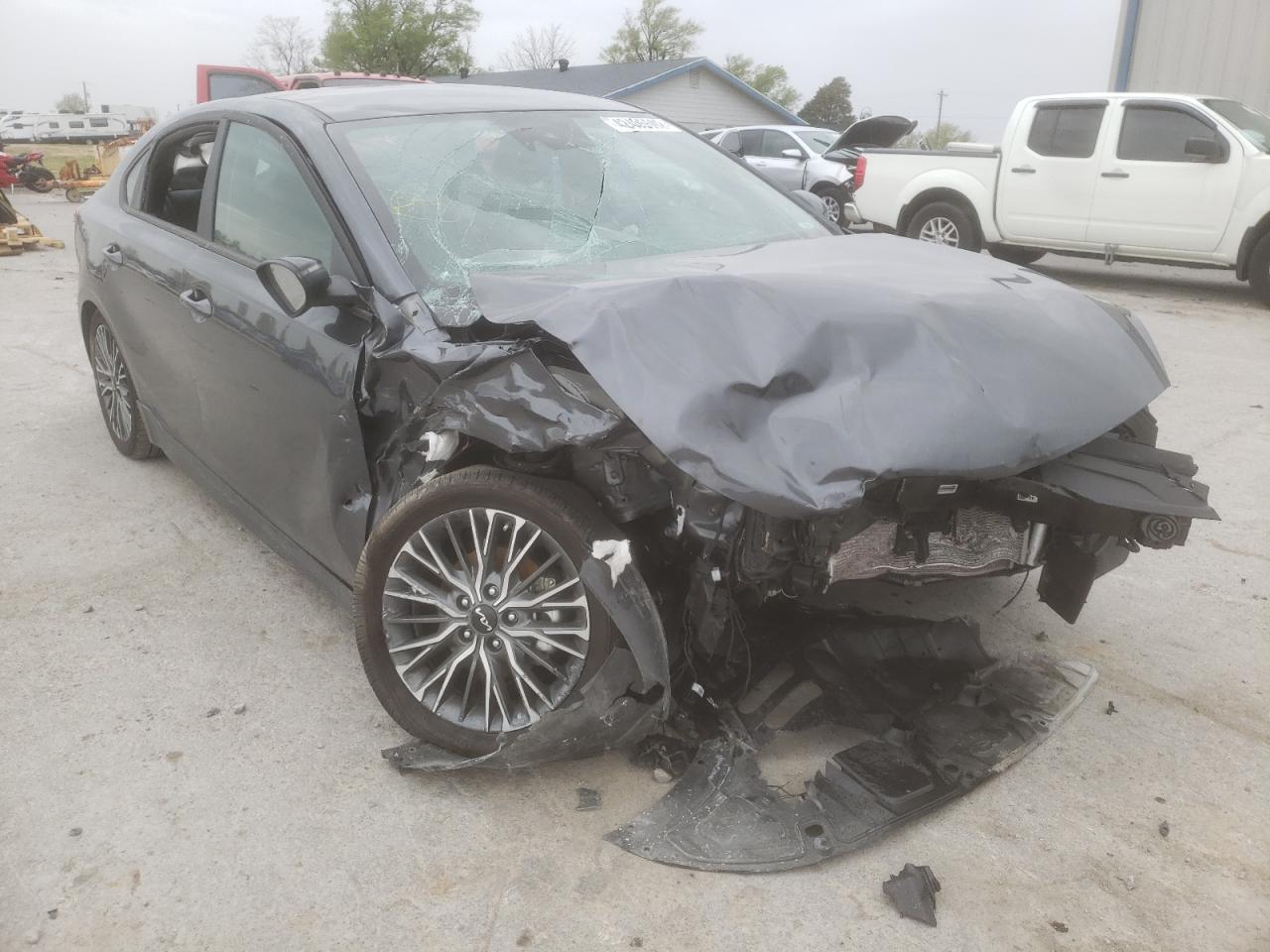 KIA FORTE EX 2022 with VIN 3KPF54AD5NE450973 - Photo from auction