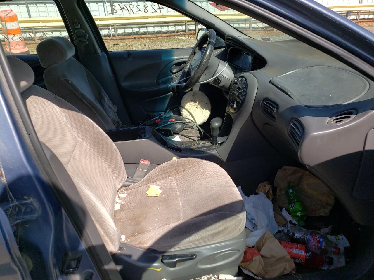Photo 5 from auction – 1999 FORD TAURUS SE with VIN 1FAFP53SXXA318783