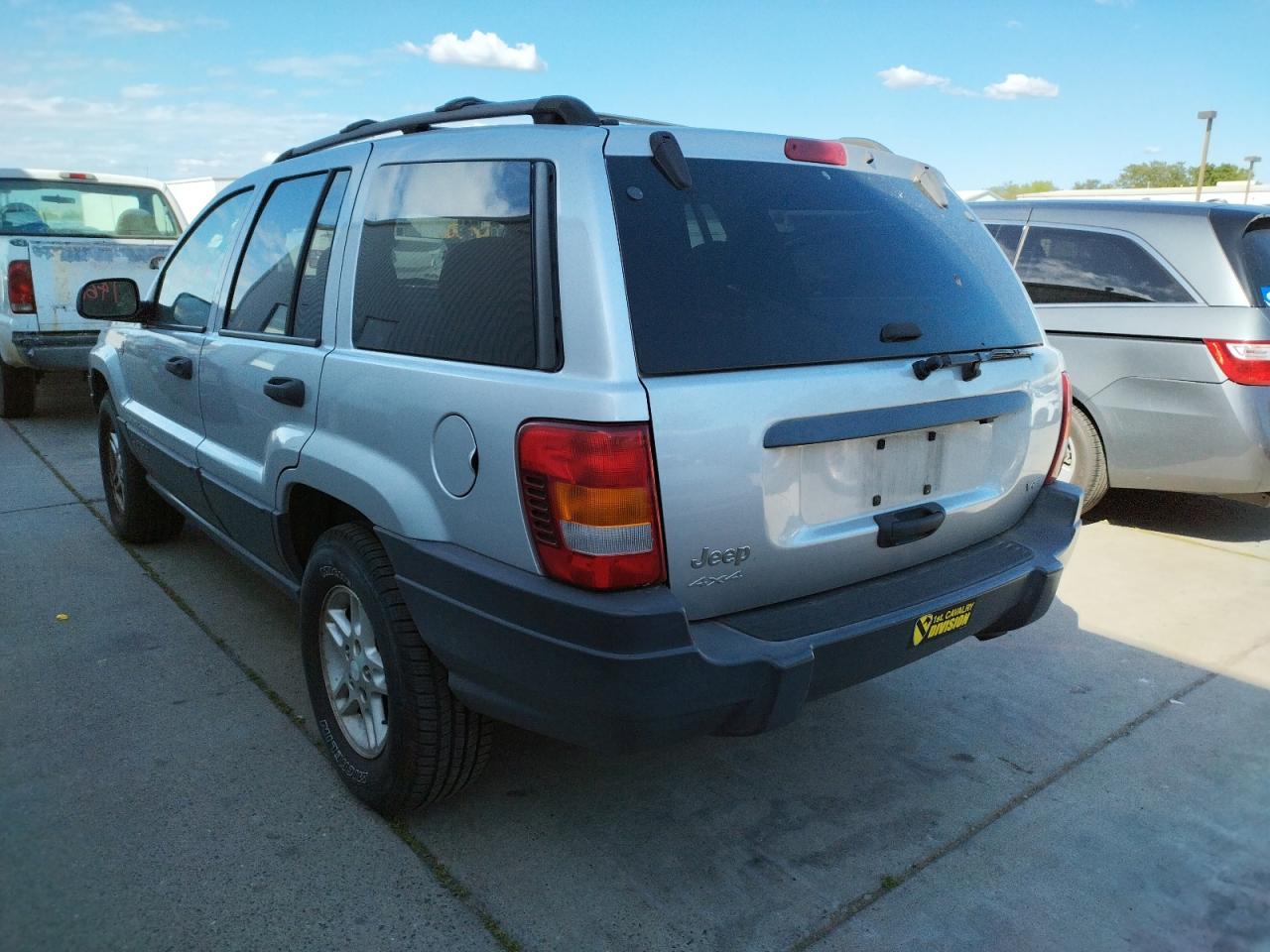 Photo 3 from auction – 2004 JEEP GRAND CHER with VIN 1J4GW48N84C426523