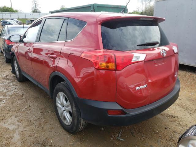 Photo 3 from auction – 2015 TOYOTA RAV4 LE with VIN 2T3BFREV9FW365975