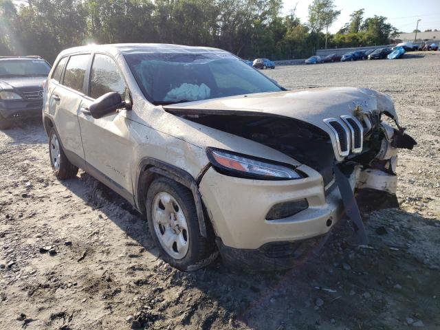Photo 1 from auction – 2015 JEEP CHEROKEE S with VIN 1C4PJLAB9FW560781
