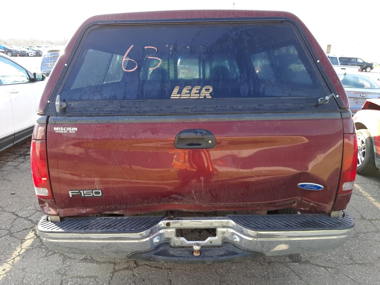 Photo 6 from auction – 1997 FORD F150 with VIN 2FTDF1729VCA16355