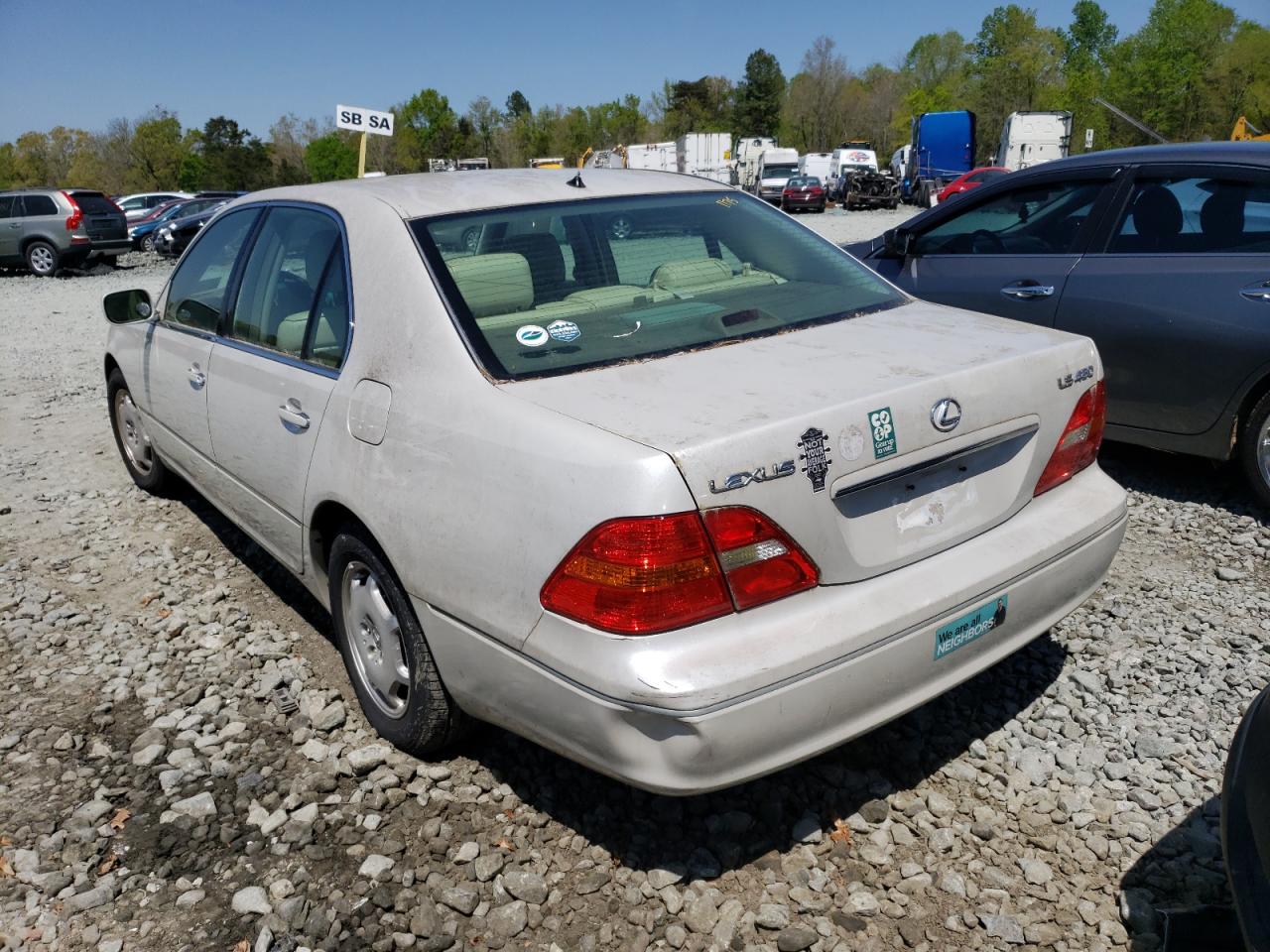 Photo 3 from auction – 2002 LEXUS LS 430 with VIN JTHBN30F520065136