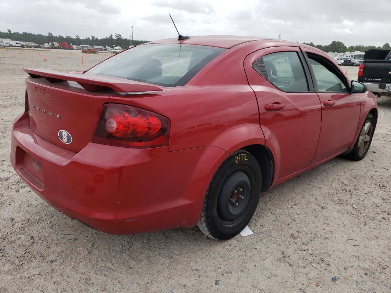 Photo 4 from auction – 2013 DODGE AVENGER SE with VIN 1C3CDZAB7DN688453