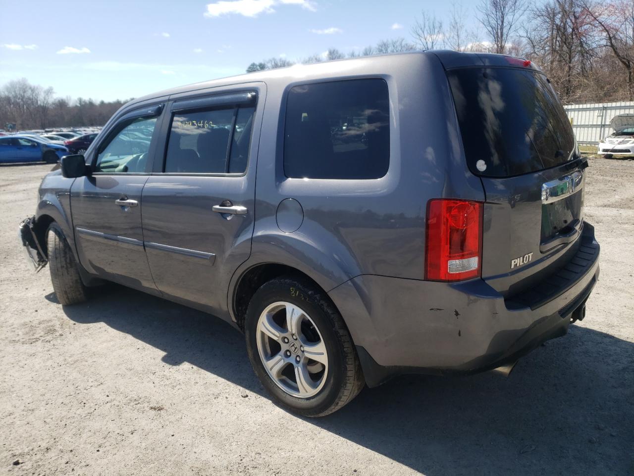 Photo 3 from auction – 2014 HONDA PILOT EXL with VIN 5FNYF4H58EB008767