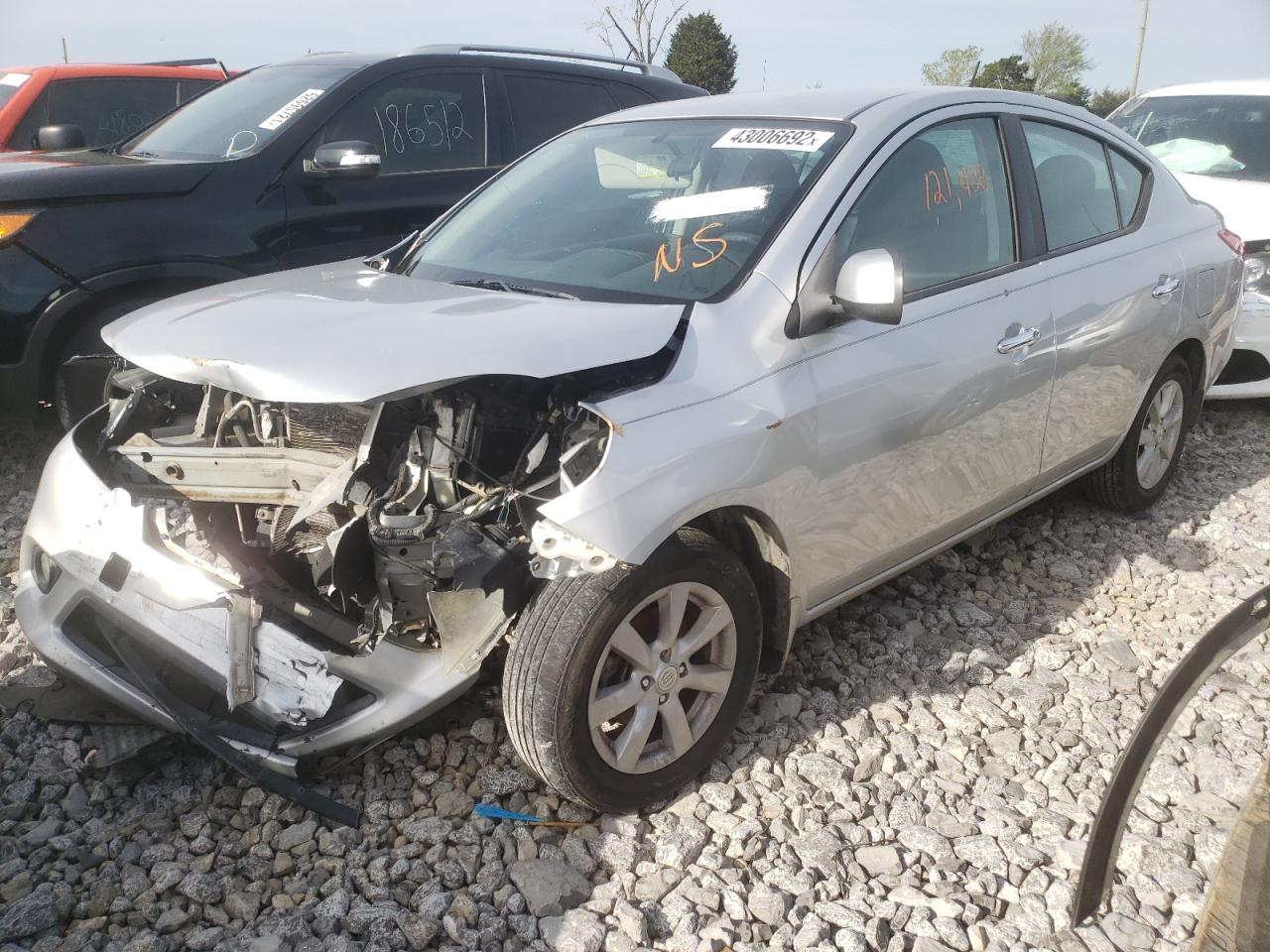 Photo 2 from auction – 2012 NISSAN VERSA S with VIN 3N1CN7AP5CL859128
