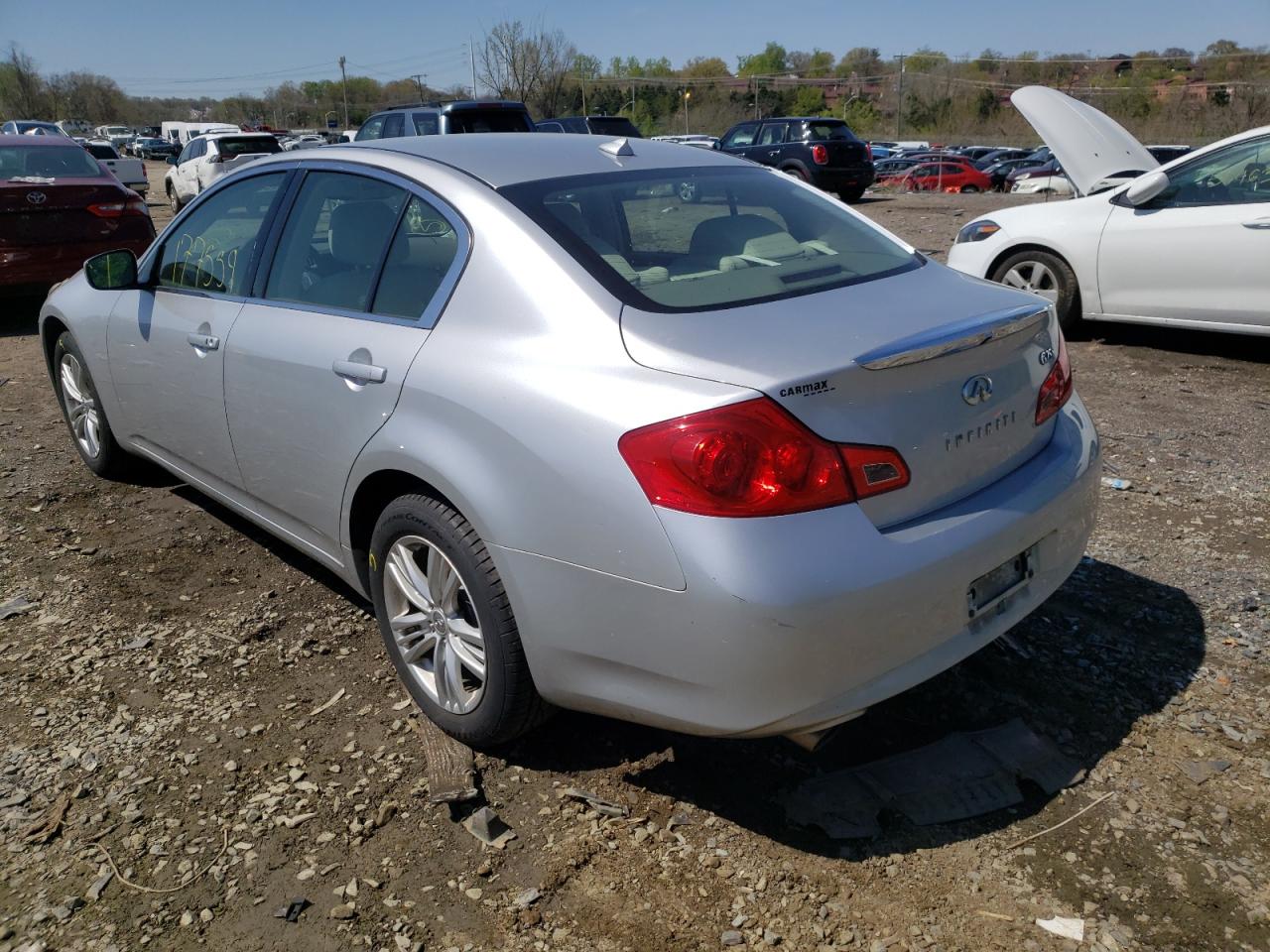 Photo 3 from auction – 2011 INFINITI G25 with VIN JN1DV6AR7BM650526