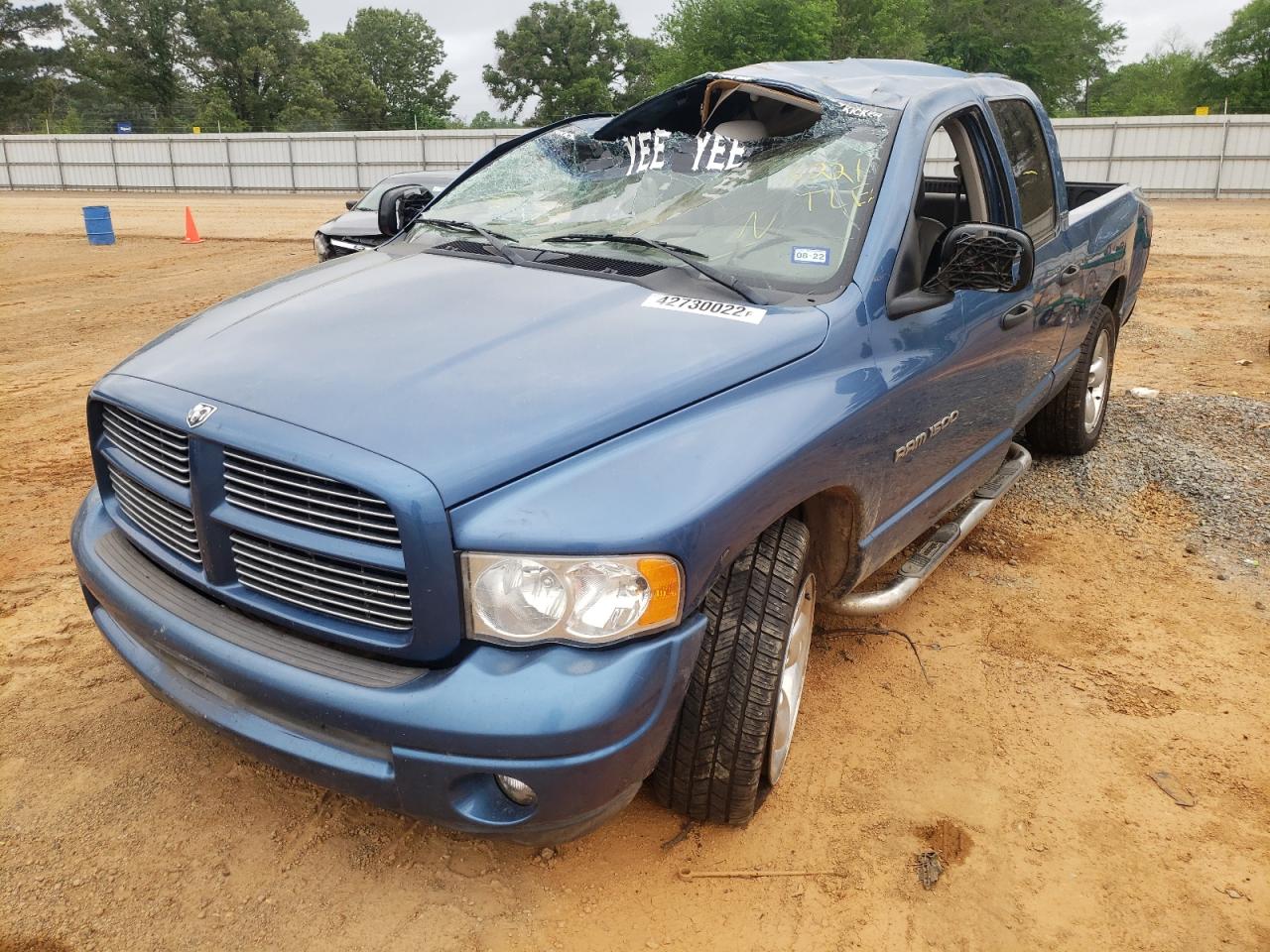 Фото 2 с аукциона – 2002 DODGE RAM 1500 с VIN 1D7HA18Z12J196221