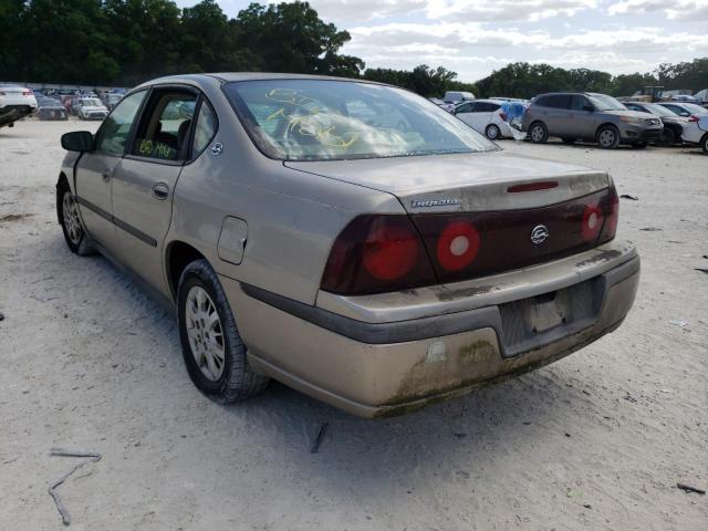 Photo 3 from auction – 2001 CHEVROLET IMPALA with VIN 2G1WF52E319140011