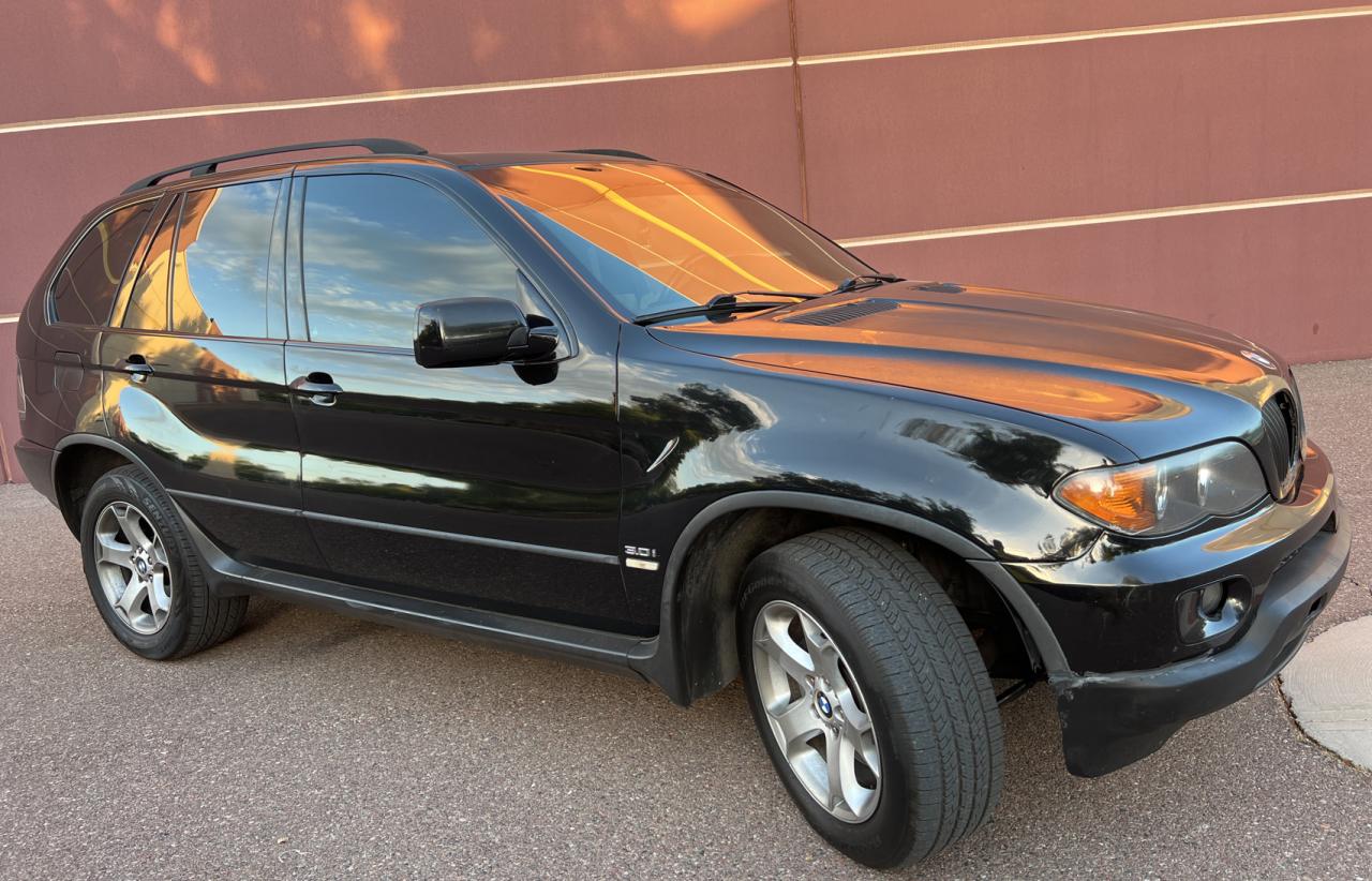 BMW X5 3.0I 2004 с VIN 5UXFA13544LU45395 - Фото с аукциона