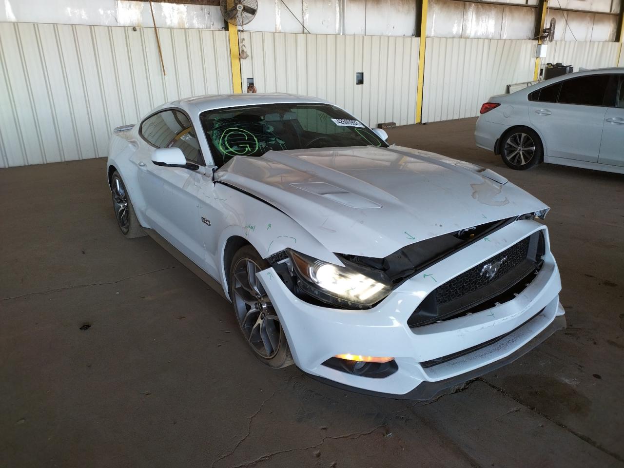 FORD MUSTANG GT 2015 with VIN 1FA6P8CF6F5400151 - Photo from auction