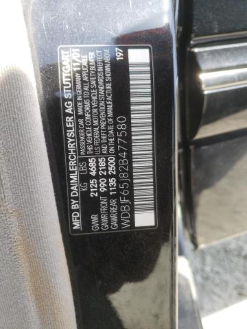 Photo 10 from auction – 2002 MERCEDES-BENZ E 320 with VIN WDBJF65J82B477580