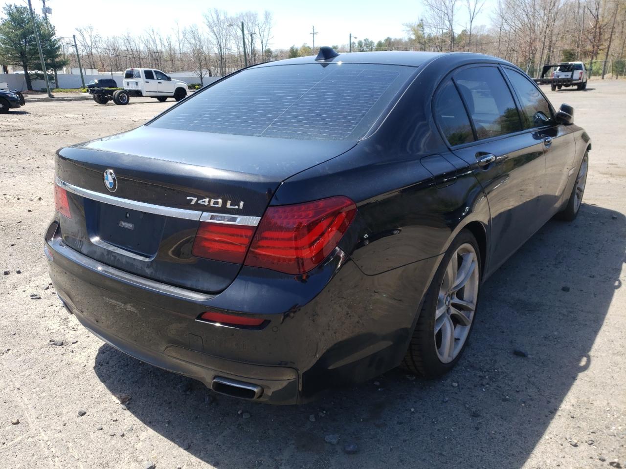 Photo 4 from auction – 2013 BMW 740 LI with VIN WBAYE4C56DDW22567