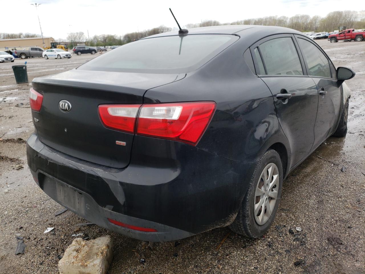 Photo 4 from auction – 2013 KIA RIO LX with VIN KNADM4A30D6173586