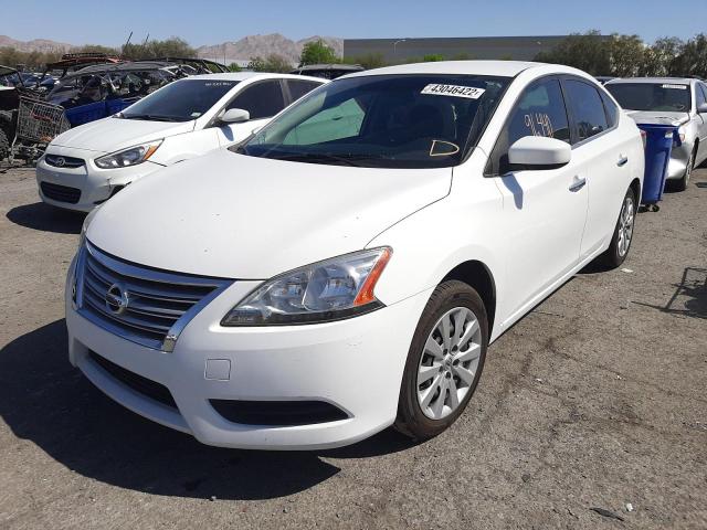 Photo 2 from auction – 2015 NISSAN SENTRA S with VIN 3N1AB7AP8FL662121