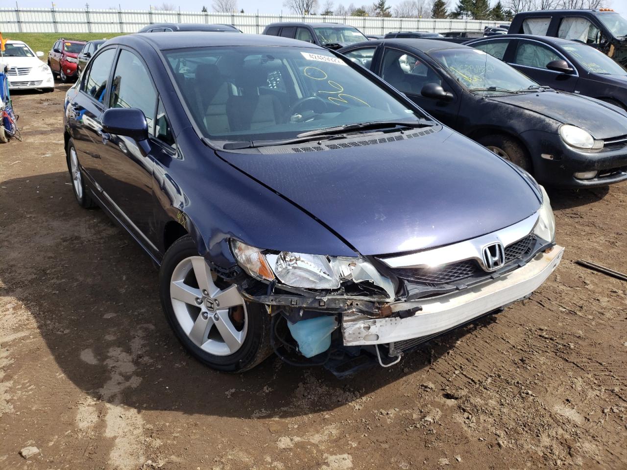 HONDA CIVIC LX-S 2011 with VIN 2HGFA1F67BH549560 - Photo from auction