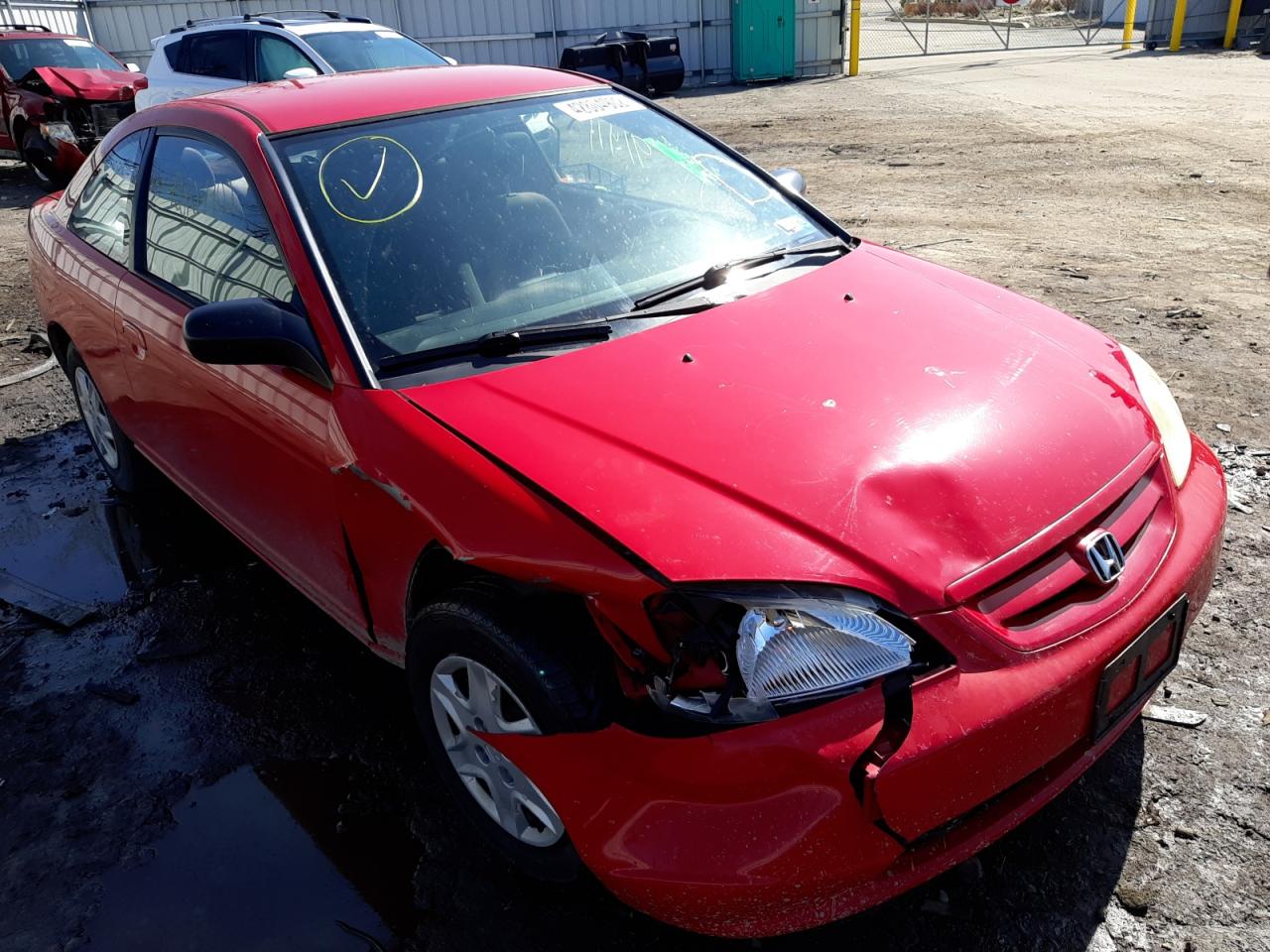 HONDA CIVIC LX 2003 with VIN 1HGEM21503L059084 - Photo from auction