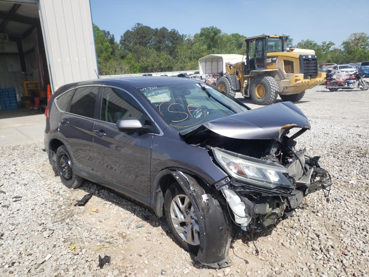 HONDA CR-V EX 2016 with VIN 2HKRM3H51GH503417 - Photo from auction